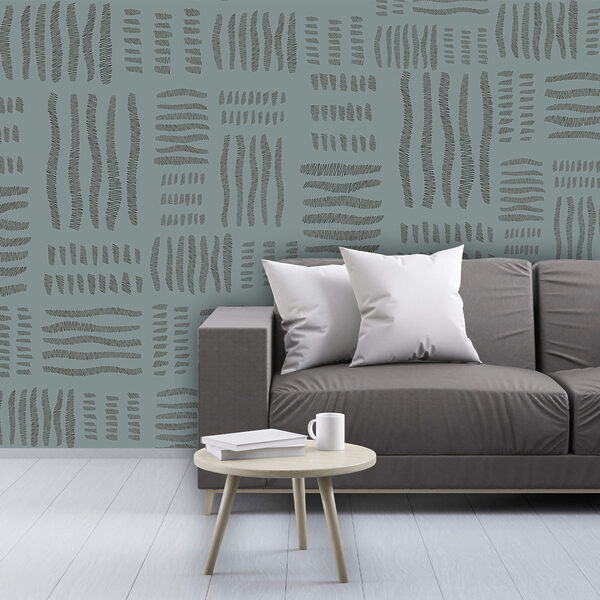 Motif de lignes noires et blanches