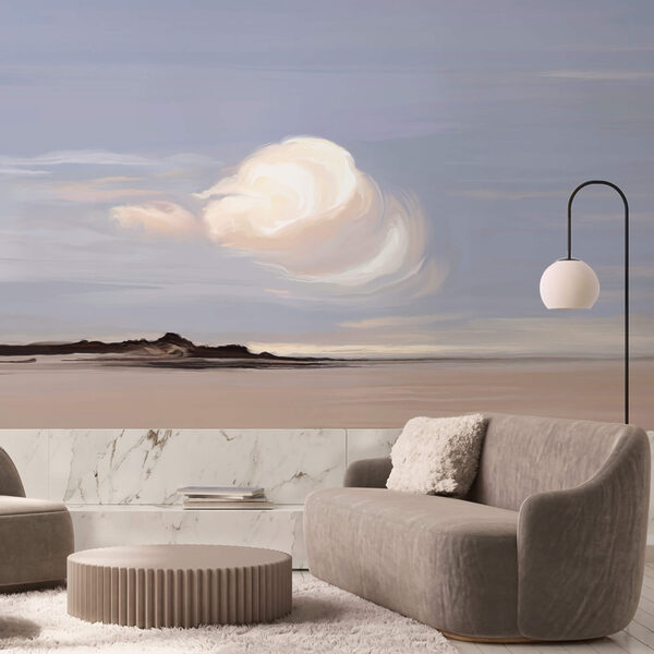 Nuage blanc dans le ciel