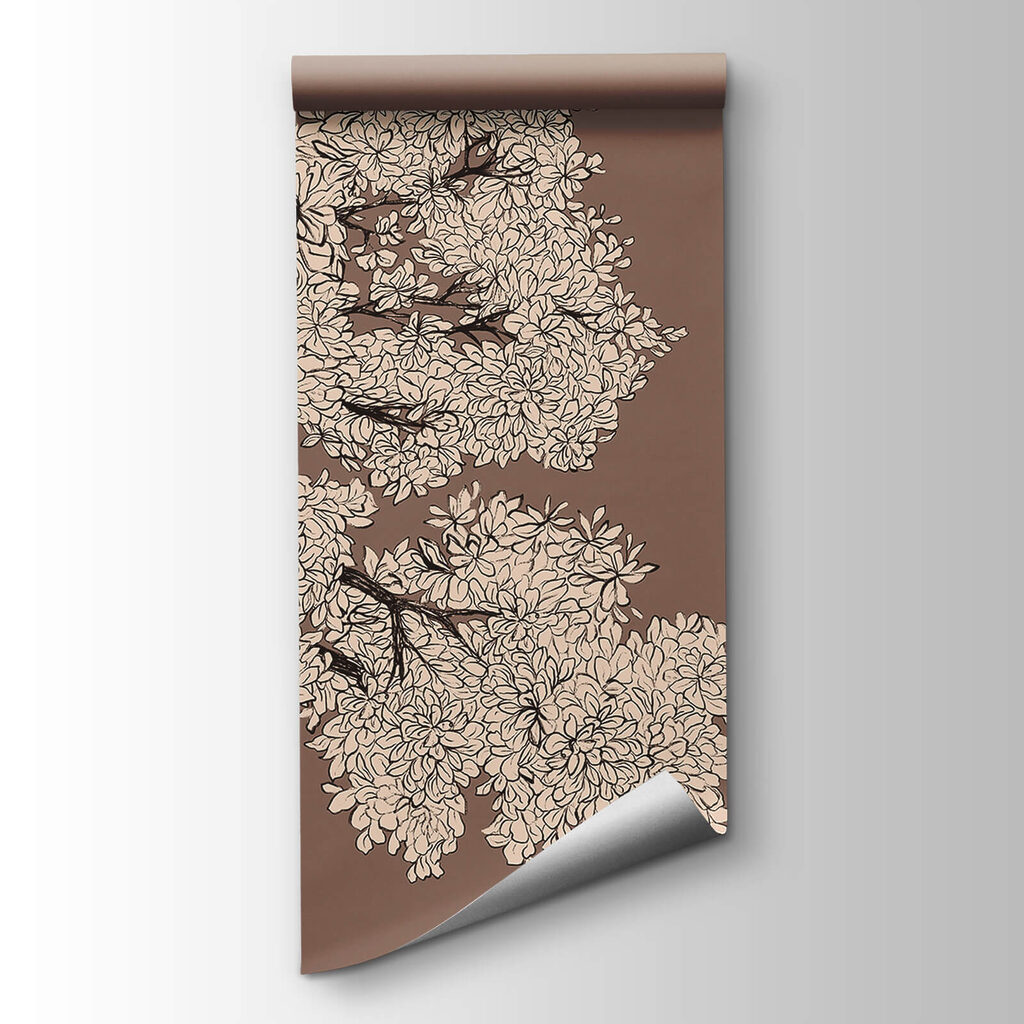 Tree with white flowers