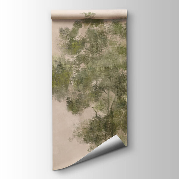 Group of trees with green leaves Group of trees with green leaves