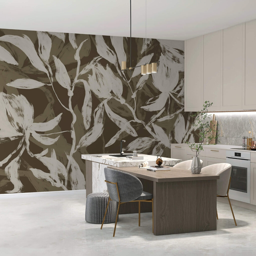 Motif botanique inspiré de la nature