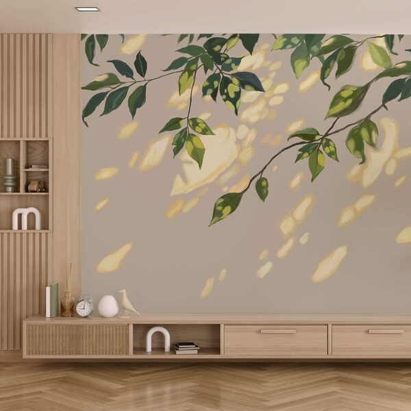 Branche avec des feuilles Branche avec des feuilles