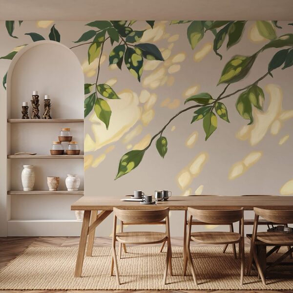 Branche avec des feuilles Branche avec des feuilles