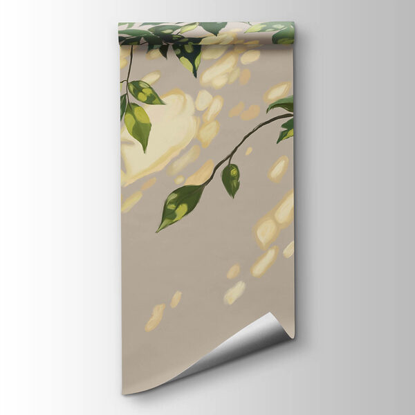 Branch with leaves on it Branch with leaves on it