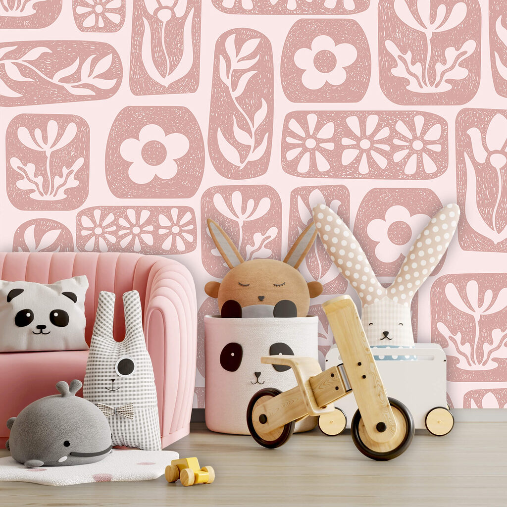 Motif de fleurs et de feuilles Motif de fleurs et de feuilles