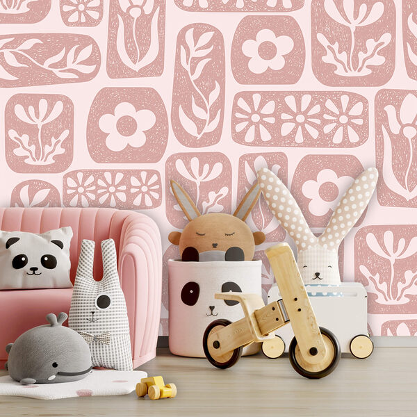 Motif de fleurs et de feuilles Motif de fleurs et de feuilles