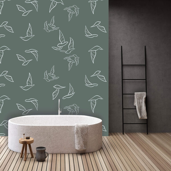 Modèle d'oiseaux en vol