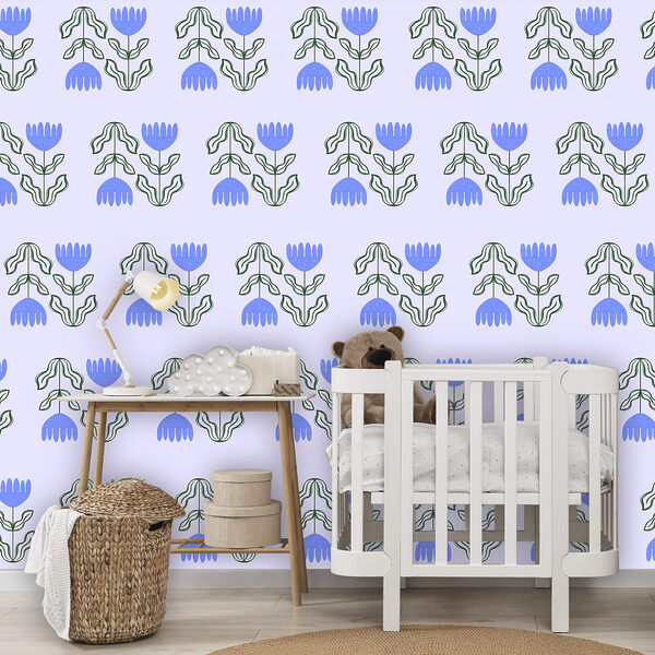 Motif de fleurs et de feuilles Motif de fleurs et de feuilles