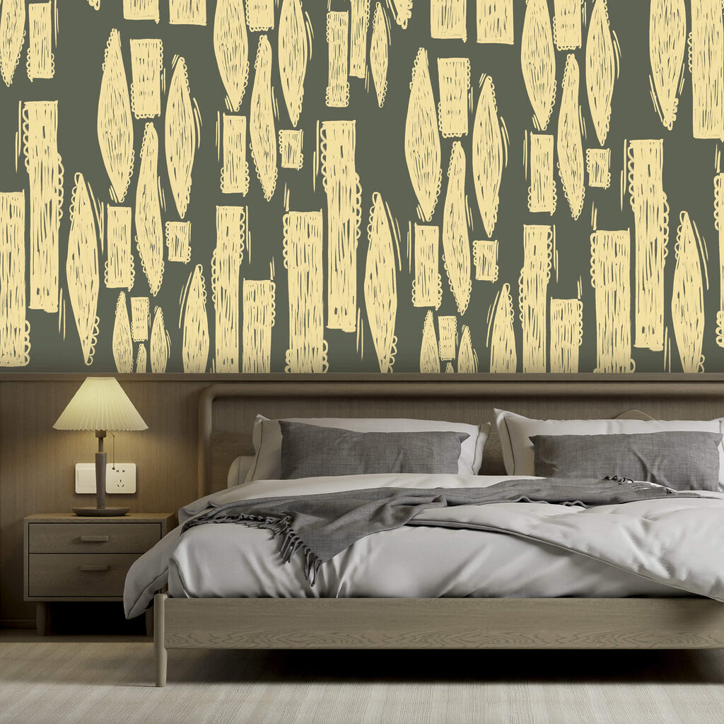 Motif de rectangles et de lignes