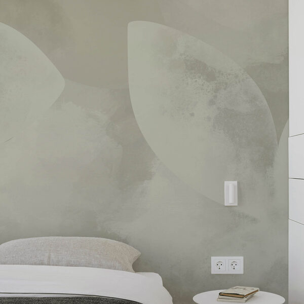 Motif de fleurs blanches