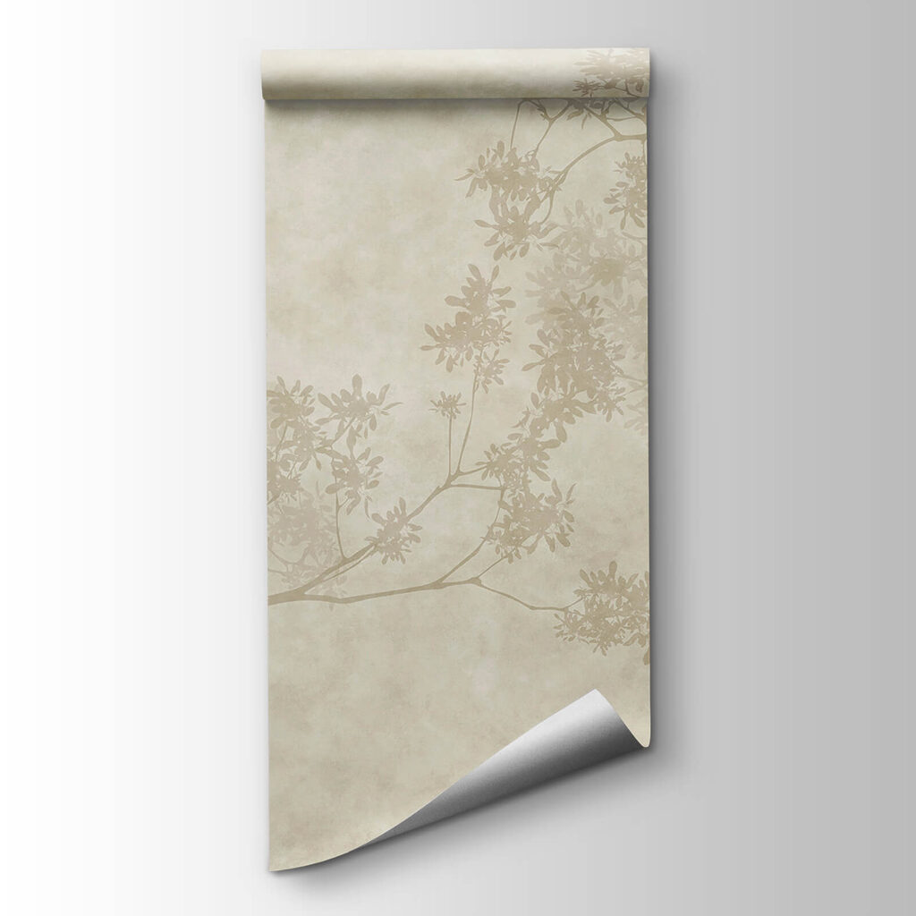 Tree branches with leaves