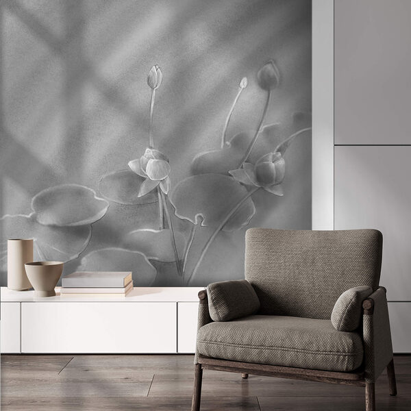 Une scène sereine avec des nénuphars magnifiquement capturée