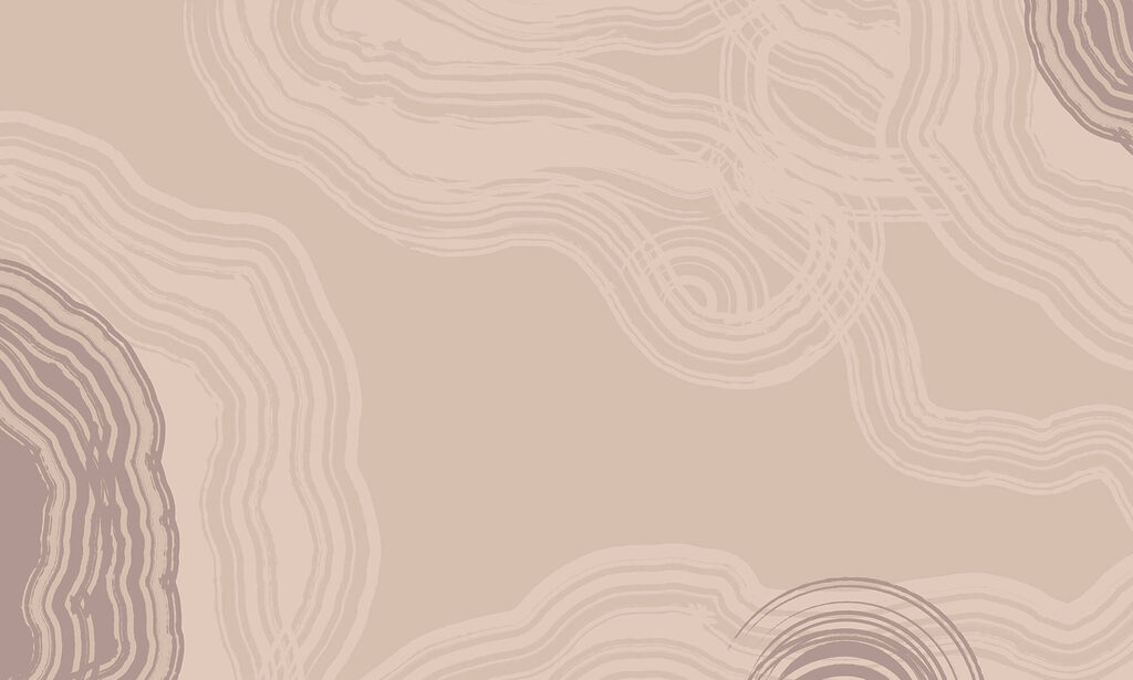 Fluid lines in soft earth tones