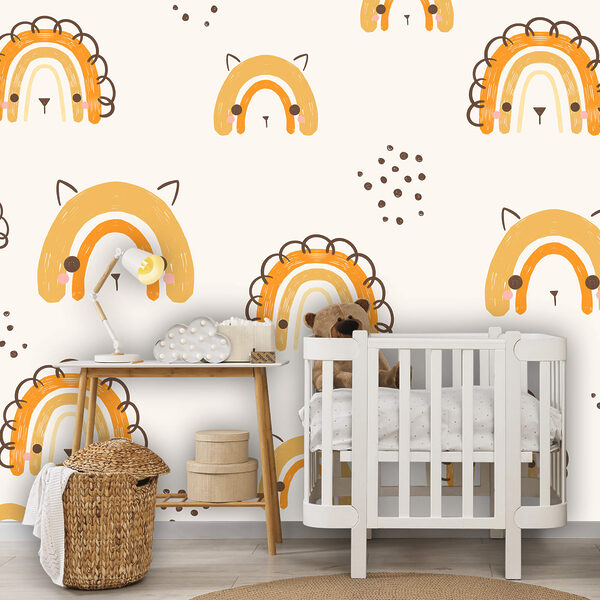 Motif d'animaux de dessin animé