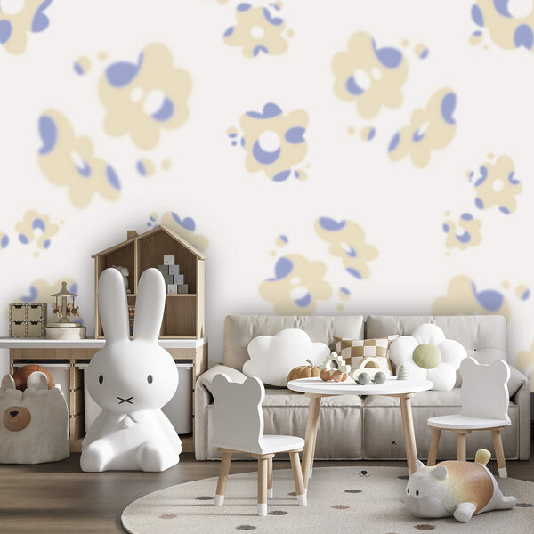 Papier peint Motif floral sur fond blanc (UGS : t00642) Papier peint Papier peint Motif floral sur fond blanc (UGS : t00642)