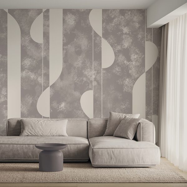 Motif abstrait dans des tons doux