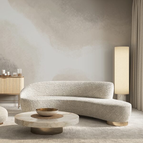 Fond blanc et gris