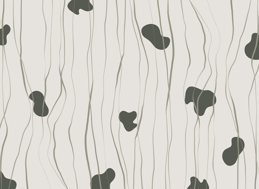 Pattern of lines and dots