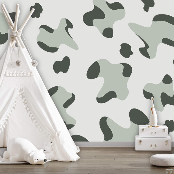 Motif de taches noires et blanches