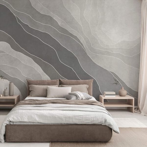 Fond gris et blanc avec des lignes