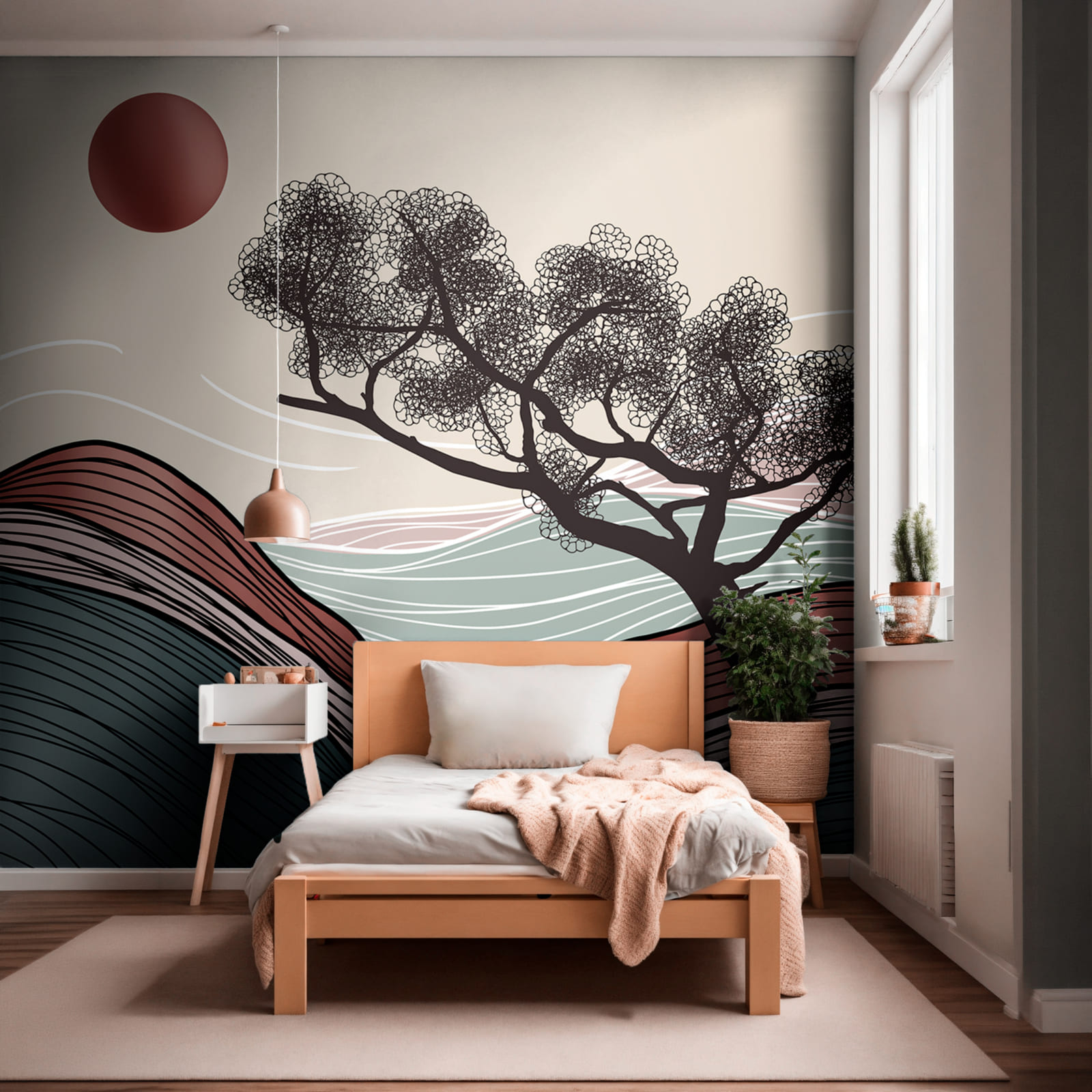 Un arbre dans un paysage Un arbre dans un paysage