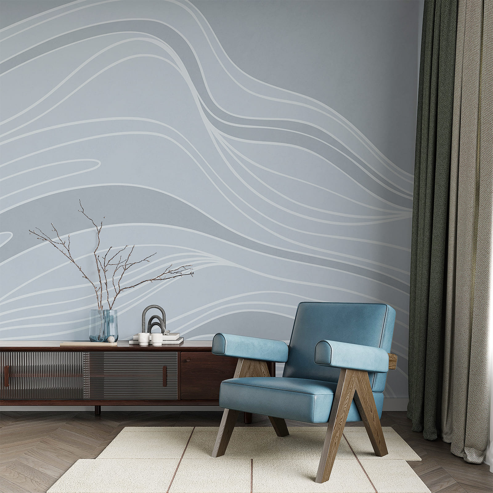 Des lignes blanches sur fond gris Des lignes blanches sur fond gris