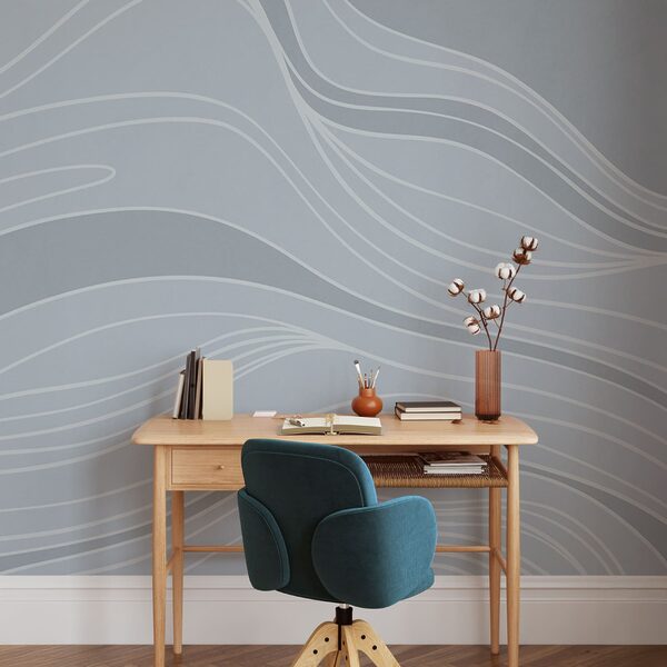 Des lignes blanches sur fond gris Des lignes blanches sur fond gris