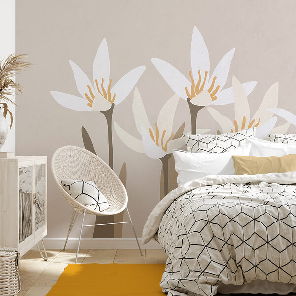 Bouquet de fleurs blanches Bouquet de fleurs blanches
