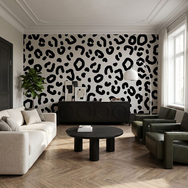 Motif noir et blanc