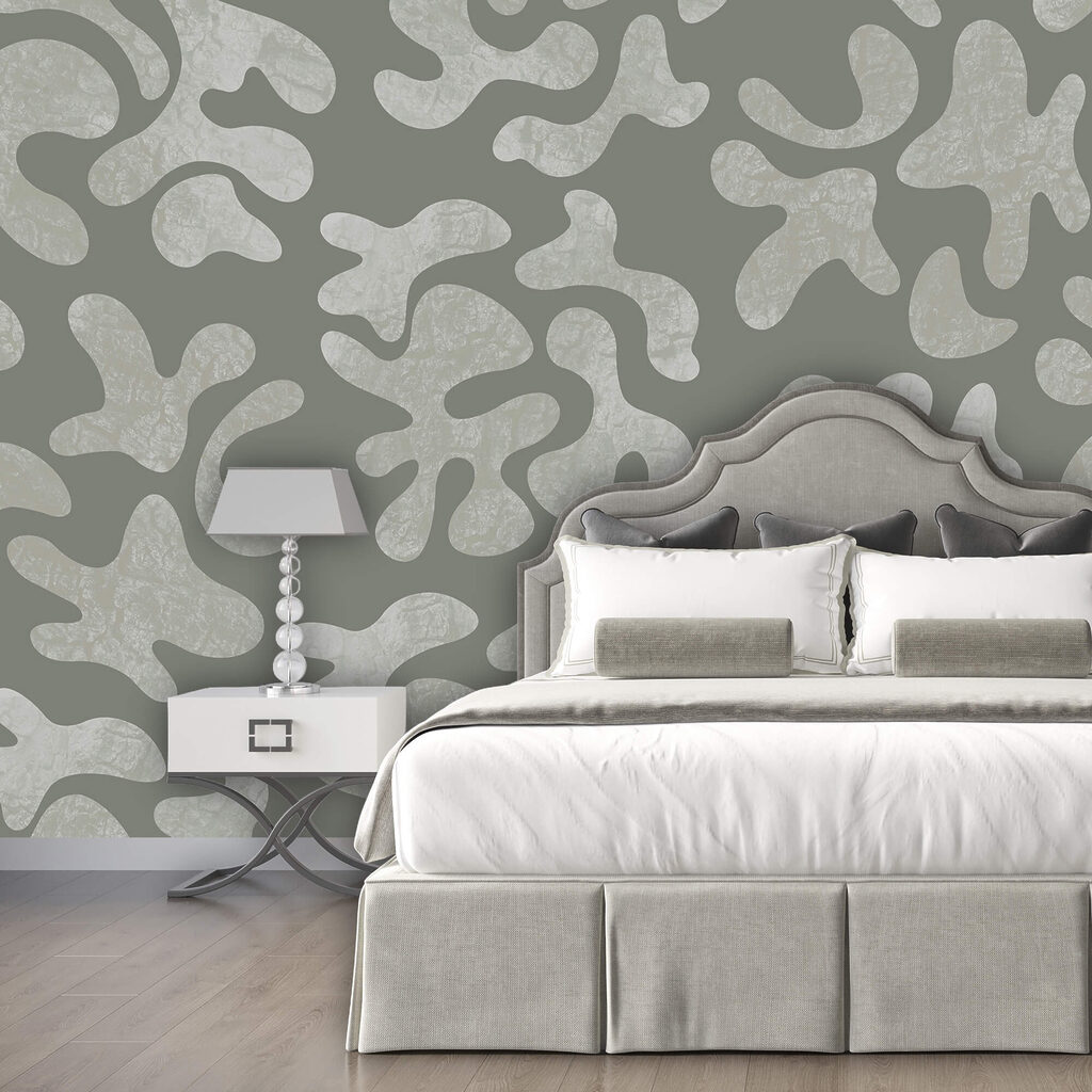 Motif gris et blanc