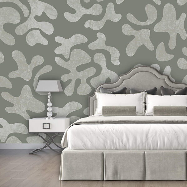 Motif gris et blanc