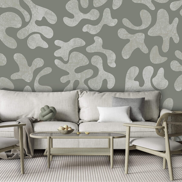 Motif gris et blanc