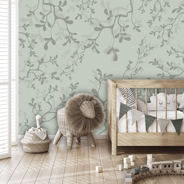 Motif des branches et des feuilles