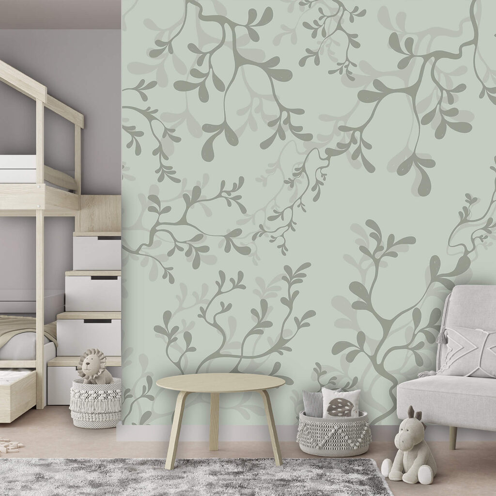 Motif des branches et des feuilles