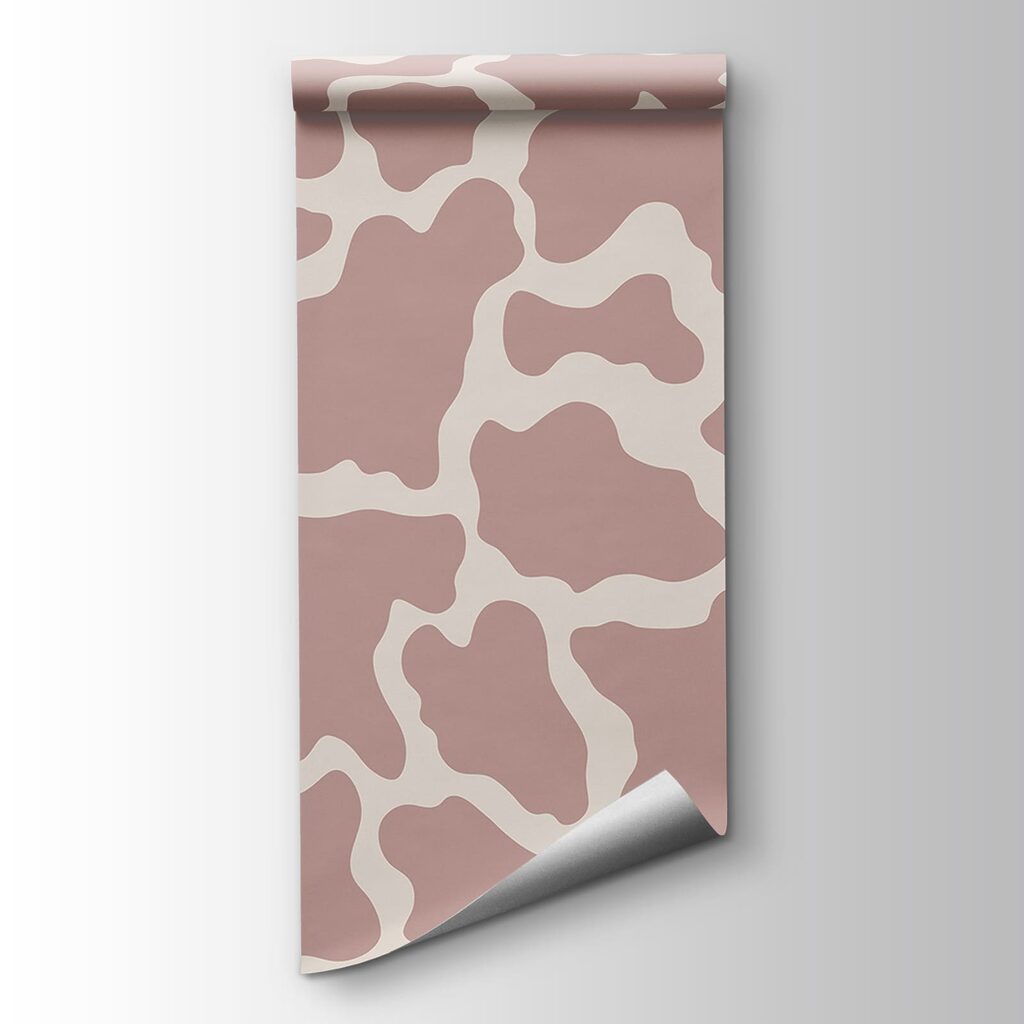 Pink and white pattern