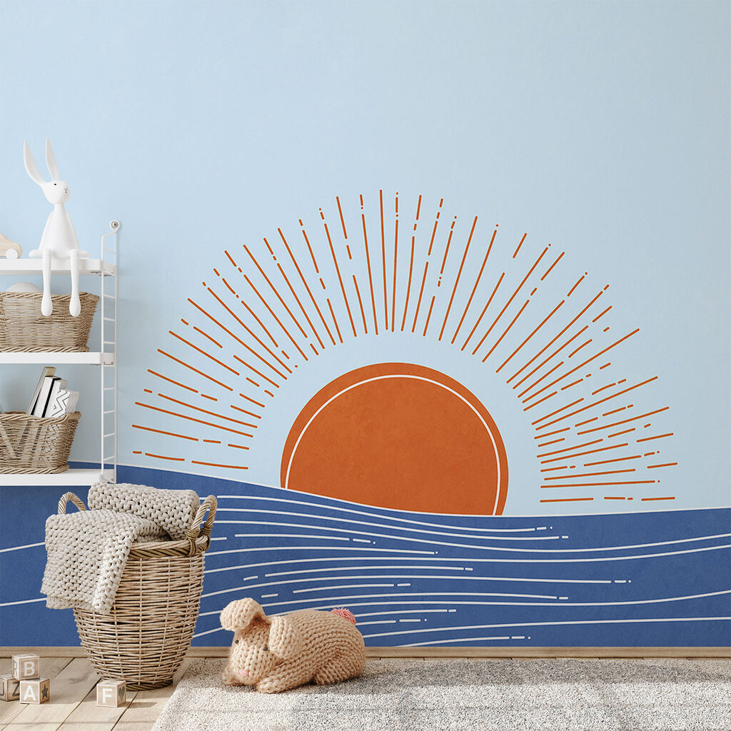 Le soleil se levant sur l'eau Le soleil se levant sur l'eau