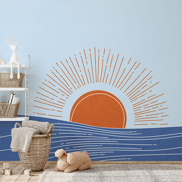Le soleil se levant sur l'eau Le soleil se levant sur l'eau