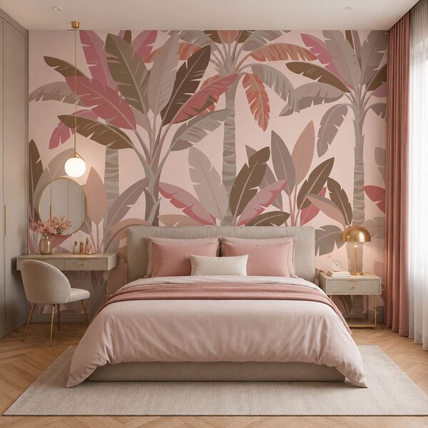 Motif de palmiers