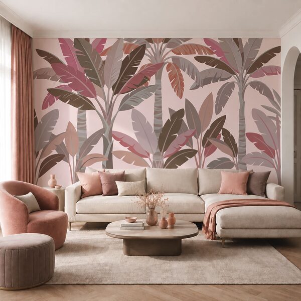 Motif de palmiers