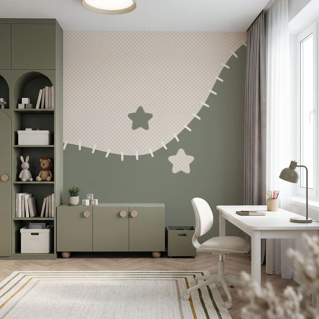 Tissu blanc et gris à motifs d'étoiles Tissu blanc et gris à motifs d'étoiles