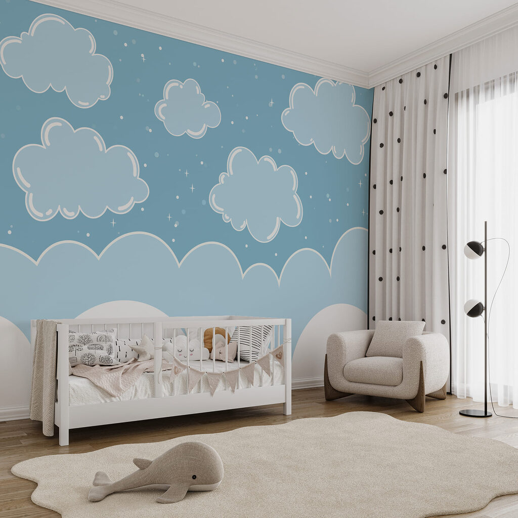 Ciel bleu avec des nuages Ciel bleu avec des nuages
