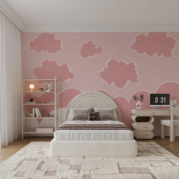 Des nuages roses dans le ciel Des nuages roses dans le ciel