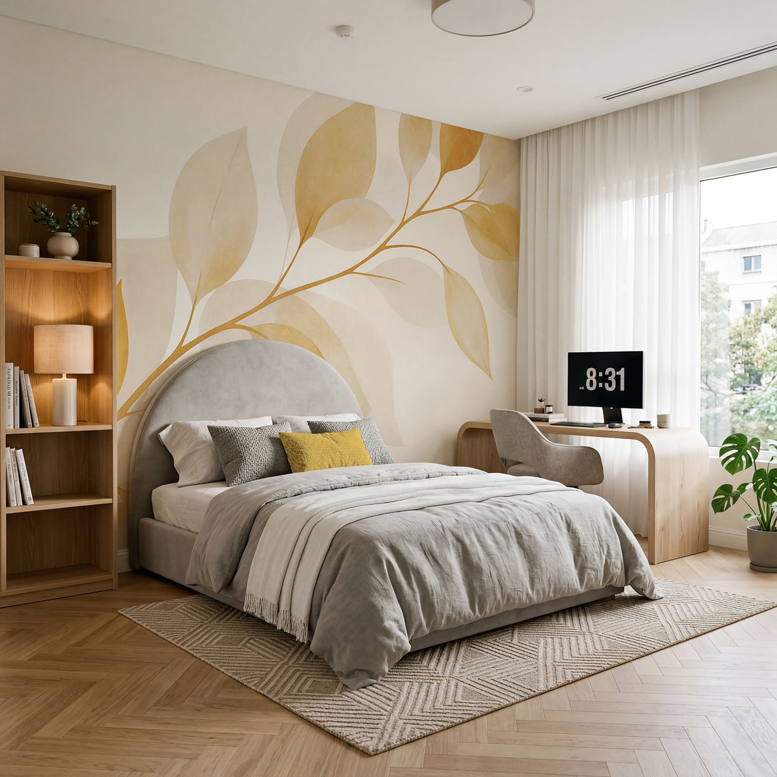 Branche avec des feuilles Branche avec des feuilles