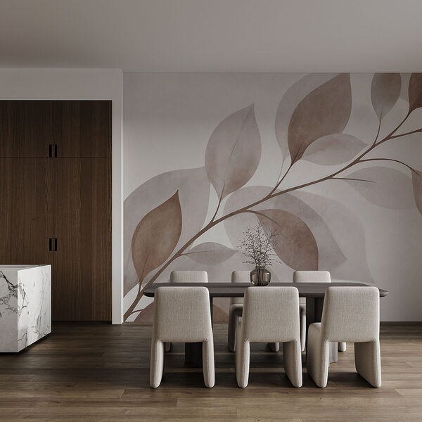 Branche avec des feuilles Branche avec des feuilles