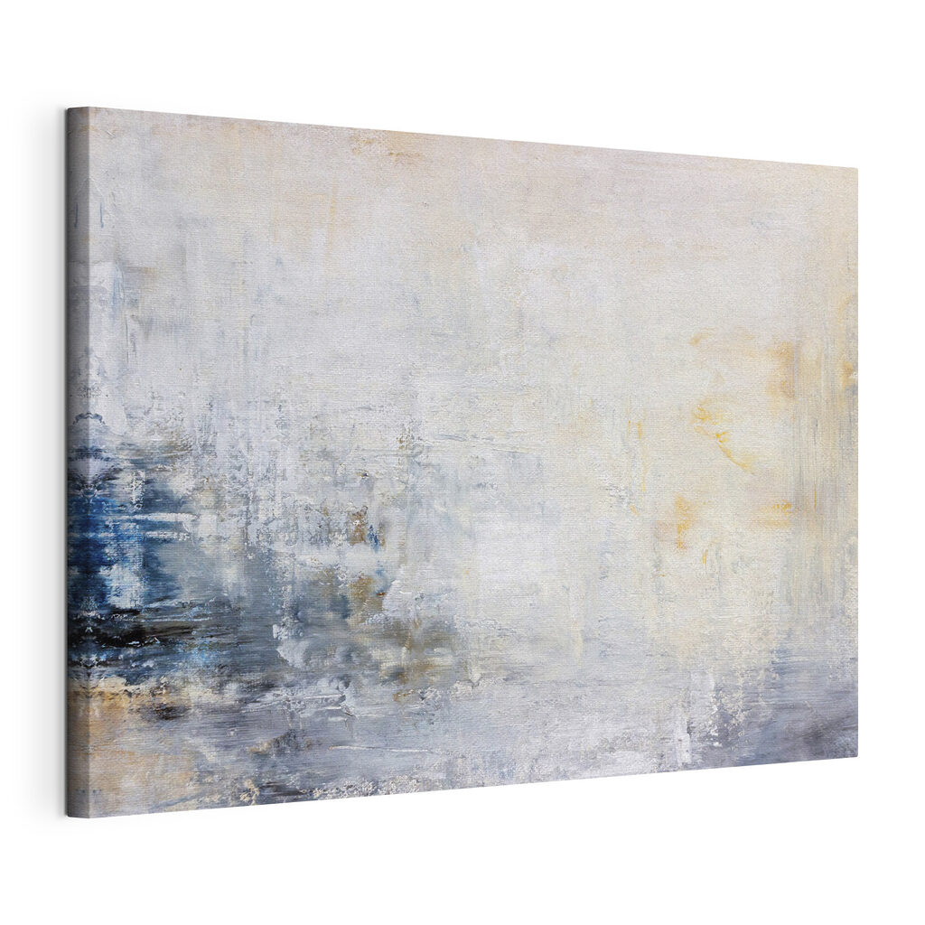 A white and blue background