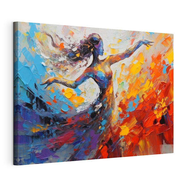 Tableaux Peinture d'une femme dansant (UGS : s35379) Tableaux Tableaux Peinture d'une femme dansant (UGS : s35379)