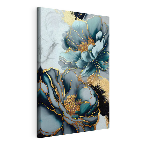 Gros plan sur une peinture Tableaux Gros plan sur une peinture