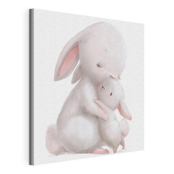 Tableaux Dessin humoristique d'un lapin serrant un bébé lapin dans ses bras (UGS : s35047) Tableaux Tableaux Dessin humoristique d'un lapin serrant un bébé lapin dans ses bras (UGS : s35047)