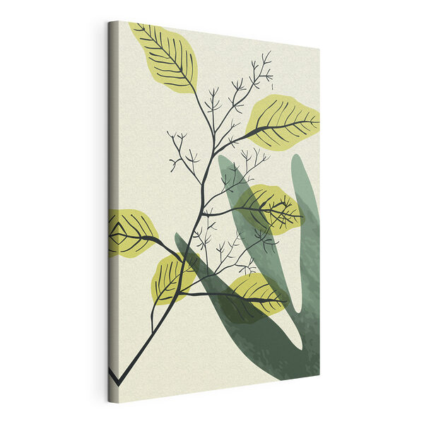 Gros plan sur une plante Tableaux Gros plan sur une plante