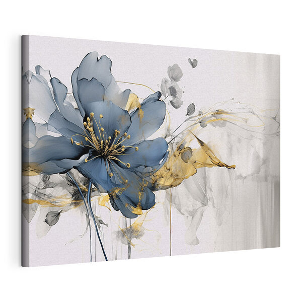 Une élégante danse florale dans des tons monochromes